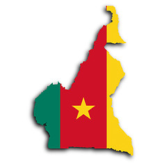 Image showing Map of Cameroon