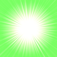 Image showing Starburst background, sunbeams