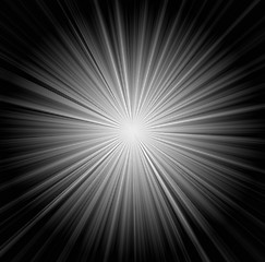 Image showing Starburst background, sunbeams