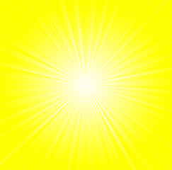 Image showing Starburst background, sunbeams