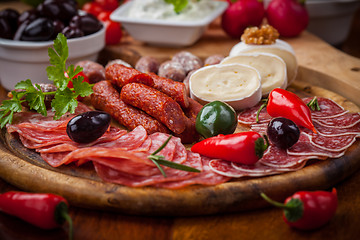 Image showing Antipasti and Fingerfood