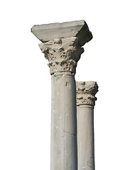 Image showing Isolated ancient columns