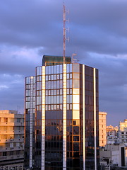 Image showing Glass tower. Nicosia. Cyprus