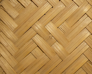 Image showing Woven basket texture