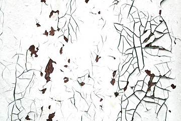 Image showing White abstract grunge texture