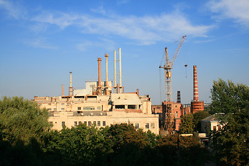 Image showing Old factory building