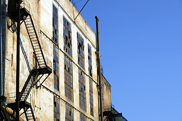 Image showing Old factory building