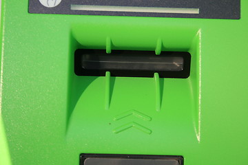 Image showing Credit card slot
