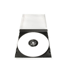 Image showing CD DVD case with white cds