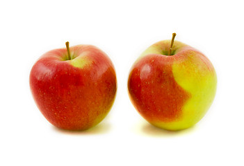 Image showing Ripe red apple