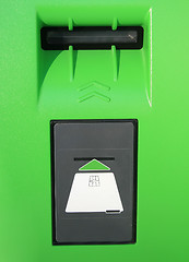 Image showing Credit card slot