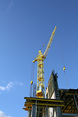 Image showing Construction crane