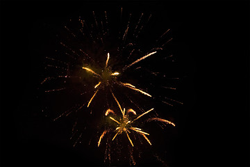 Image showing Nice fireworks