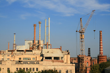 Image showing Old factory building