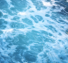 Image showing Sea waves background