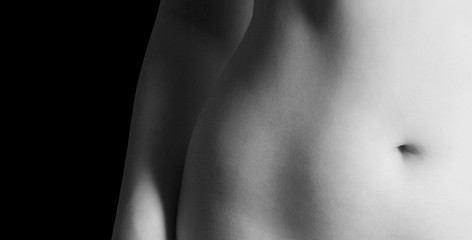 Image showing Sexy woman stomach