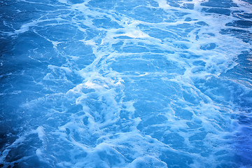 Image showing Sea waves background