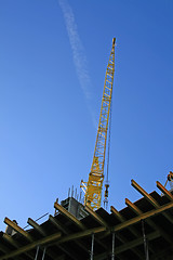 Image showing Construction crane