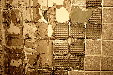 Image showing Old grunge wall