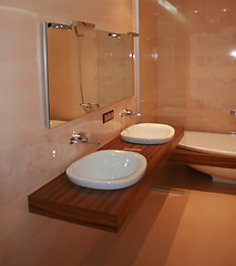 Image showing Modern bathroom