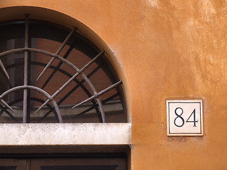 Image showing Architectural detail in Rome city
