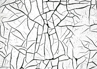 Image showing White abstract grunge texture