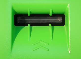 Image showing Credit card slot