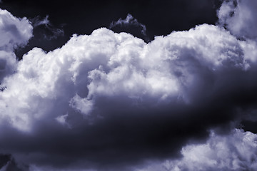 Image showing Stormy clouds