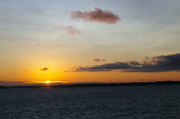 Image showing Sunset