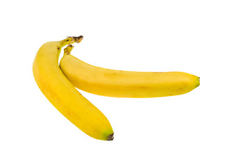 Image showing Bananas isolated on white background