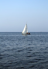 Image showing Yacht in the sea