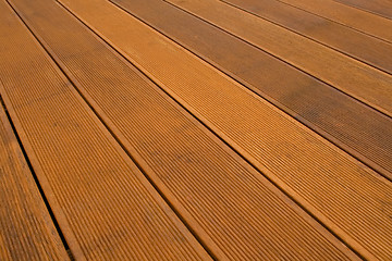 Image showing African oak floor texture