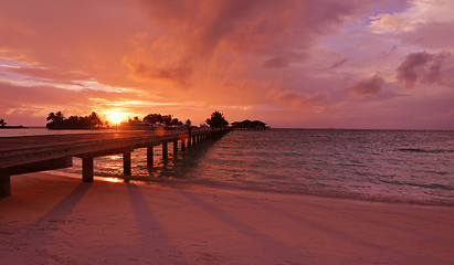 Image showing tropical beach