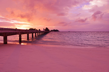 Image showing tropical beach