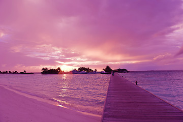 Image showing tropical beach