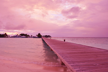 Image showing tropical beach