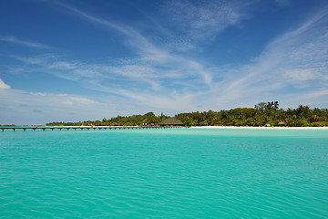 Image showing tropical beach