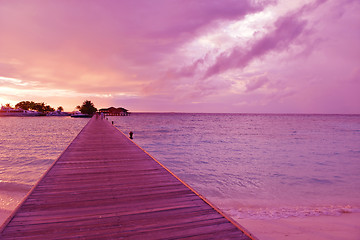 Image showing tropical beach