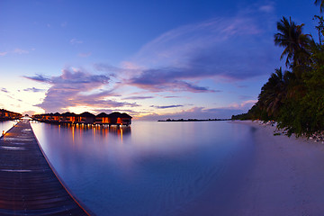 Image showing tropical beach