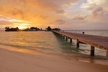 Image showing tropical beach