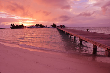 Image showing tropical beach