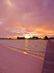 Image showing tropical beach