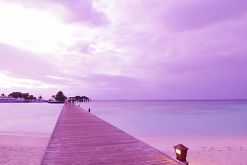 Image showing tropical beach