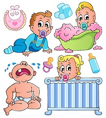 Image showing Babies theme collection 1