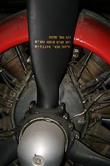 Image showing Flying Fortress B-17 Engine