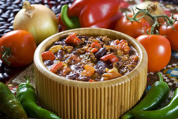 Image showing Chilli con carne