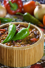 Image showing Chilli con carne