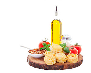 Image showing Italian Cooking Ingredients