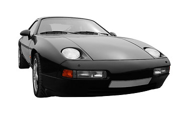 Image showing black sports car