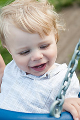 Image showing Happy little boy